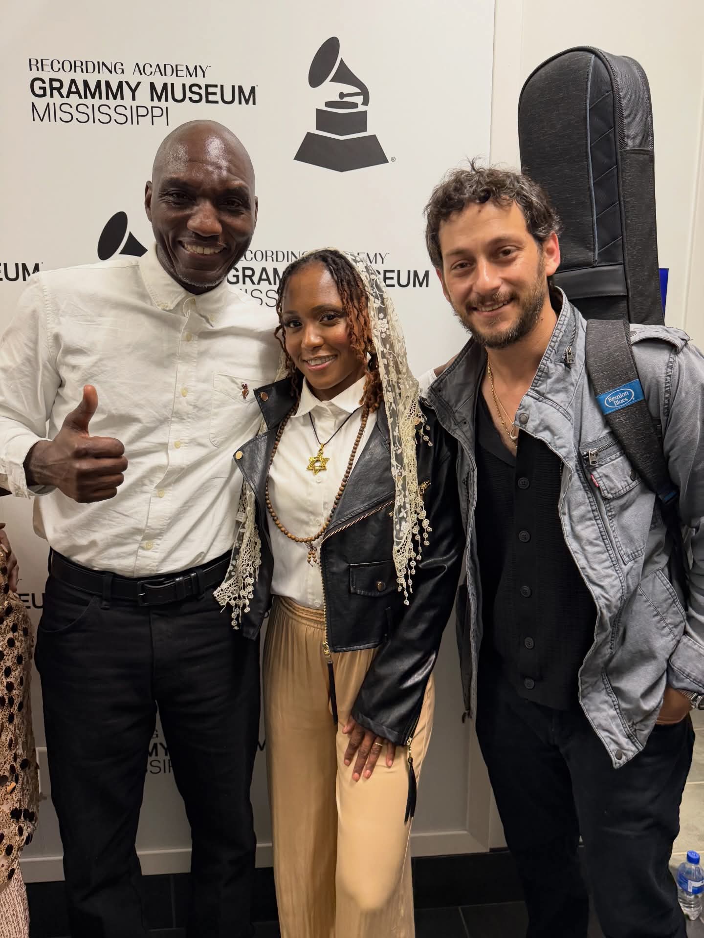 Tierinii with Cedric Burnside at Grammy Museum Mississippi